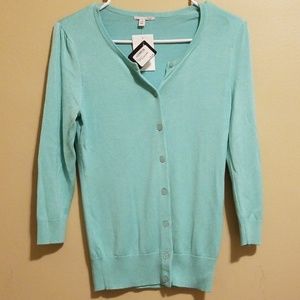 Halogen Sweater Women's Button Down XS Petite